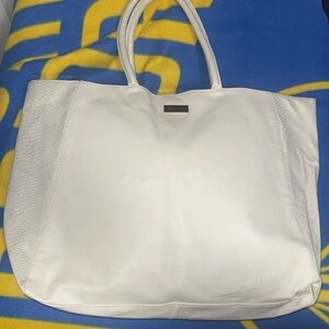 Jimmy Choo Parfums White Tote Bag